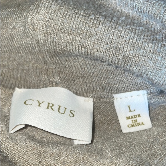 Striped Turtleneck Sweater - Black and Cream - Picture 3 of 3